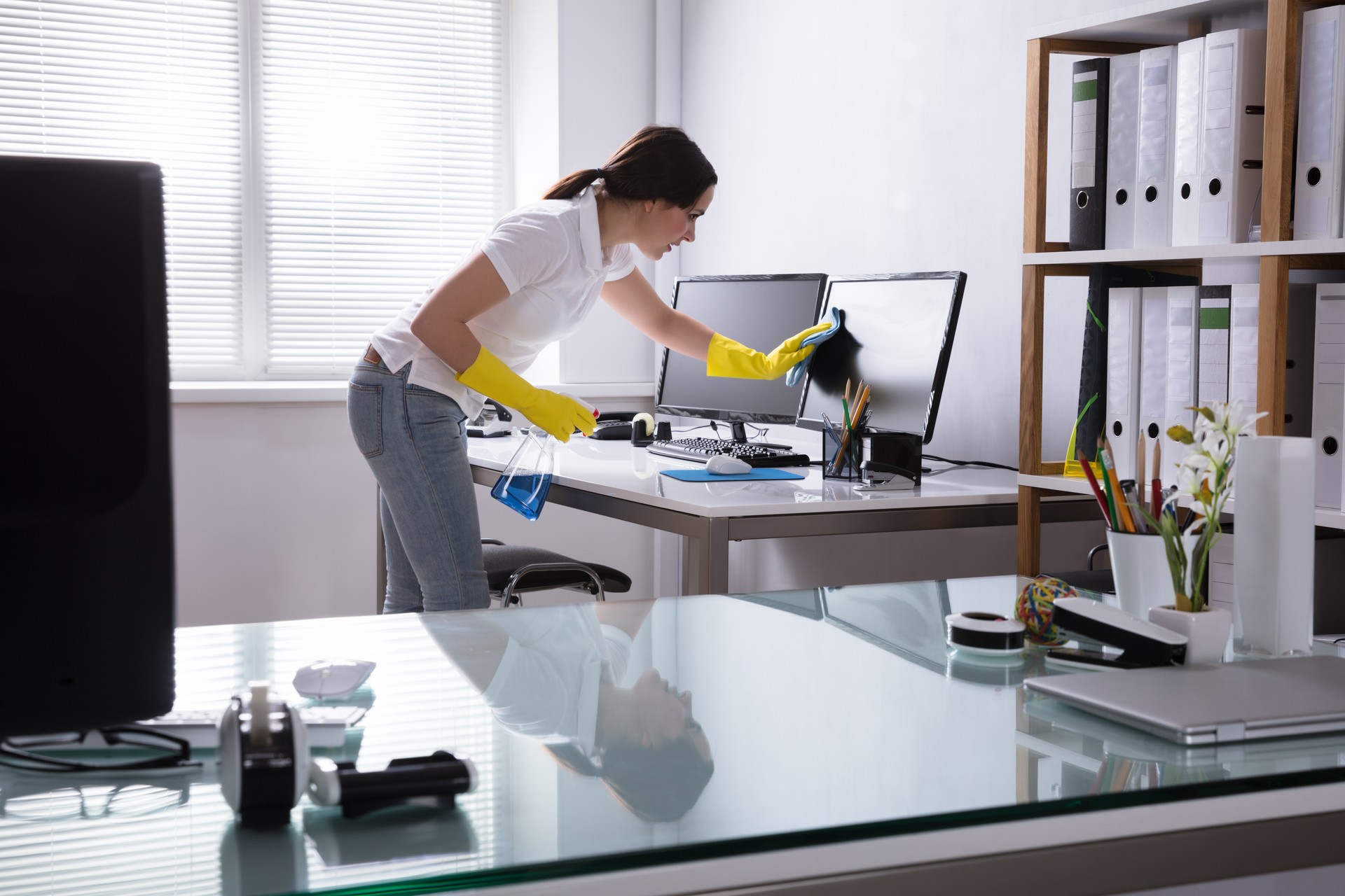 Cleaning another beautiful home!